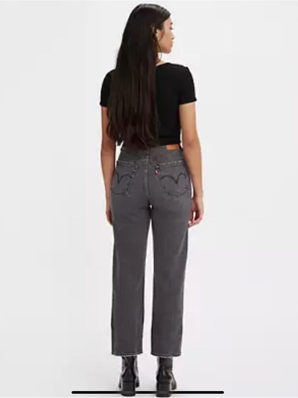 Levi's Women's Black Cropped Jeans